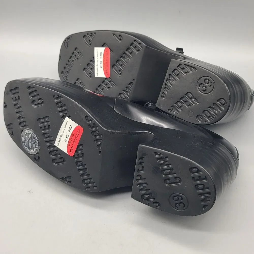 CAMPER Women's Billie Platform Mary Jane Leather Moccasins Shoes Size 8.5/39 New